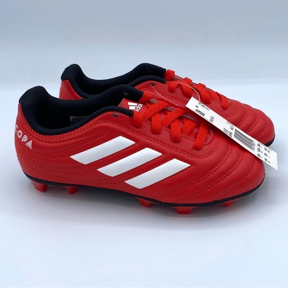 Kids Size 11 K - Adidas Copa 20.4 FG J Soccer Cleats / Red/Black - NEW - Picture 1 of 5